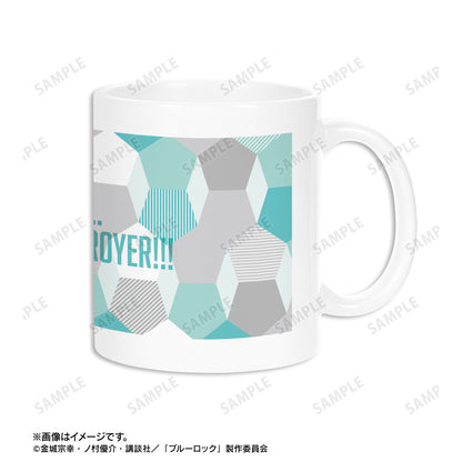 ブルーロック_糸師 凛 モチーフ柄 マグカップ