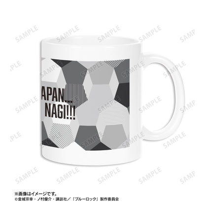 ブルーロック_凪 誠士郎 モチーフ柄 マグカップ