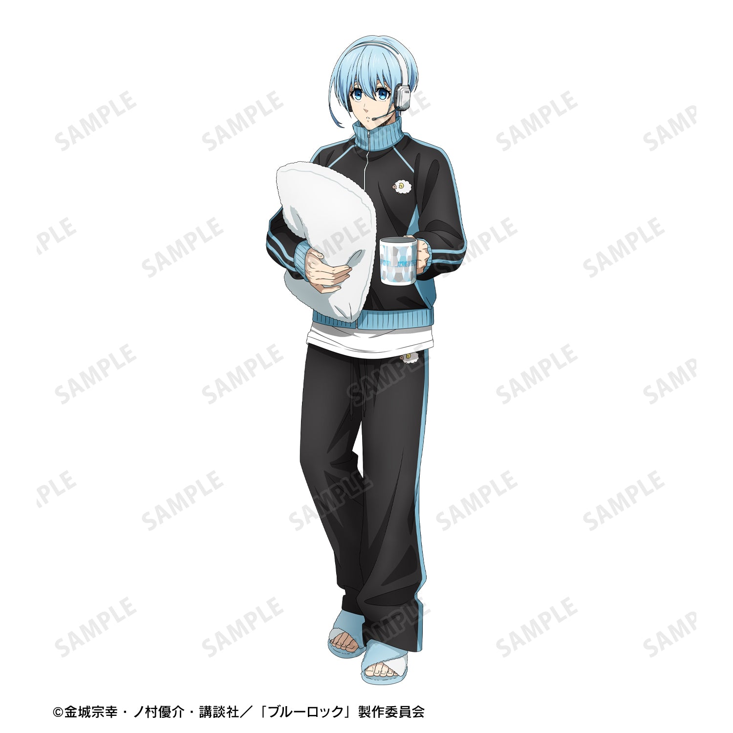 ブルーロック_氷織 羊 モチーフ柄 マグカップ