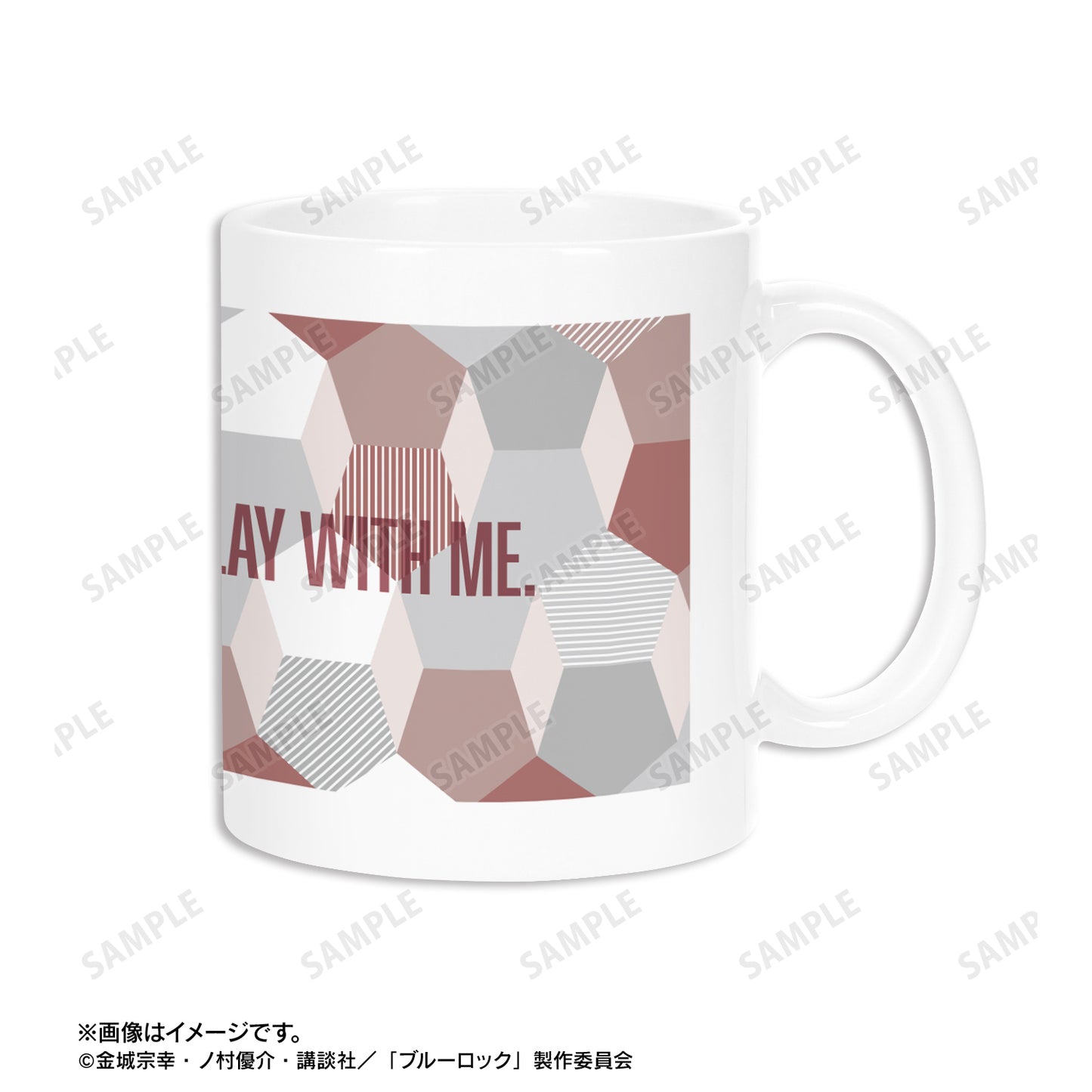 ブルーロック_糸師 冴 モチーフ柄 マグカップ