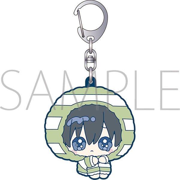 ブルーロック2期_ラバーキーホルダー／（みにぴえんず）潔 世一