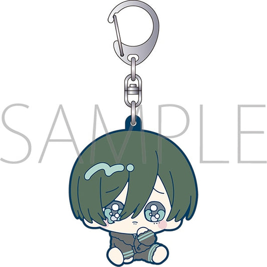 ブルーロック2期_ラバーキーホルダー／（みにぴえんず）糸師 凛