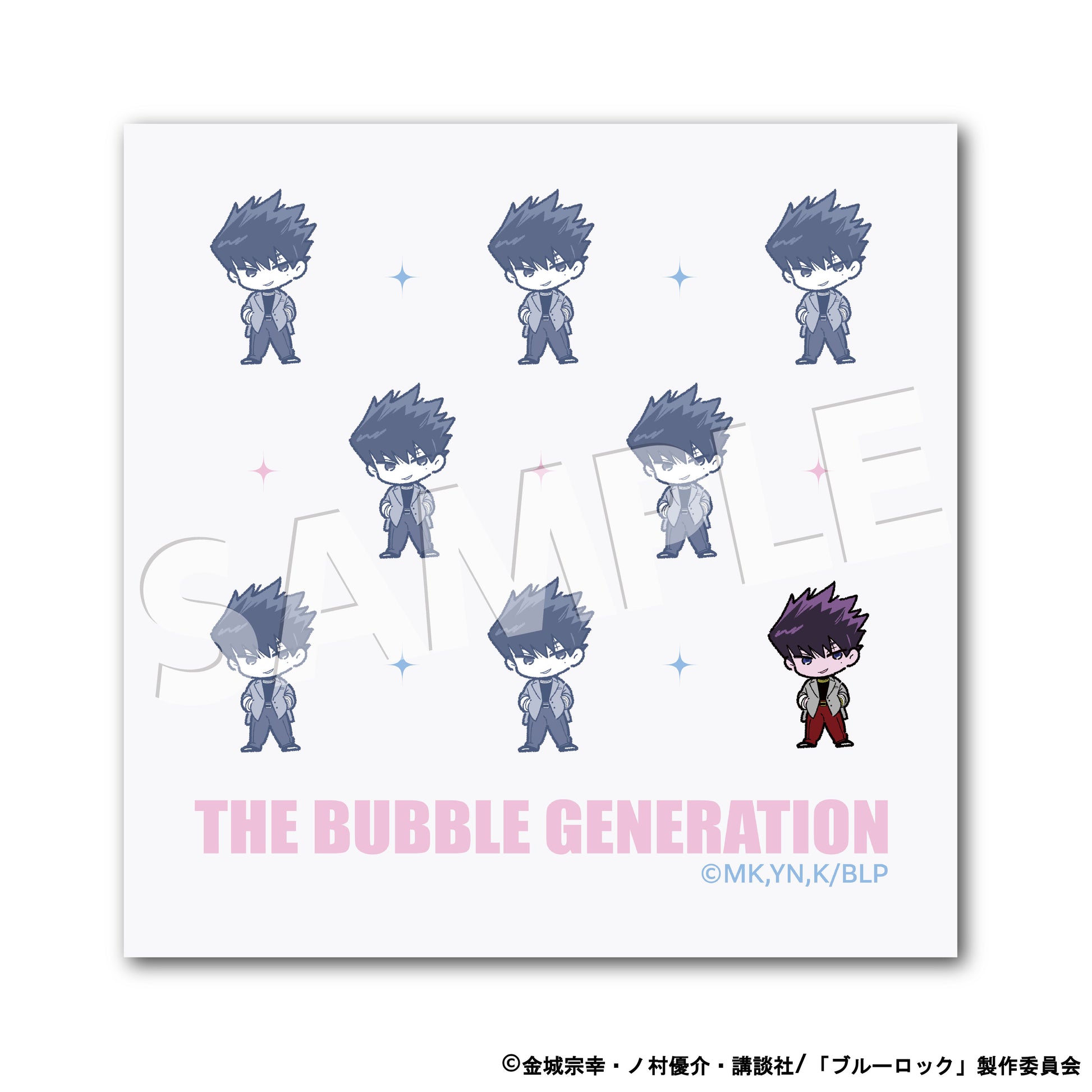 ブルーロック_ザ・バブル・ジェネレーション ミニタオル 烏旅人