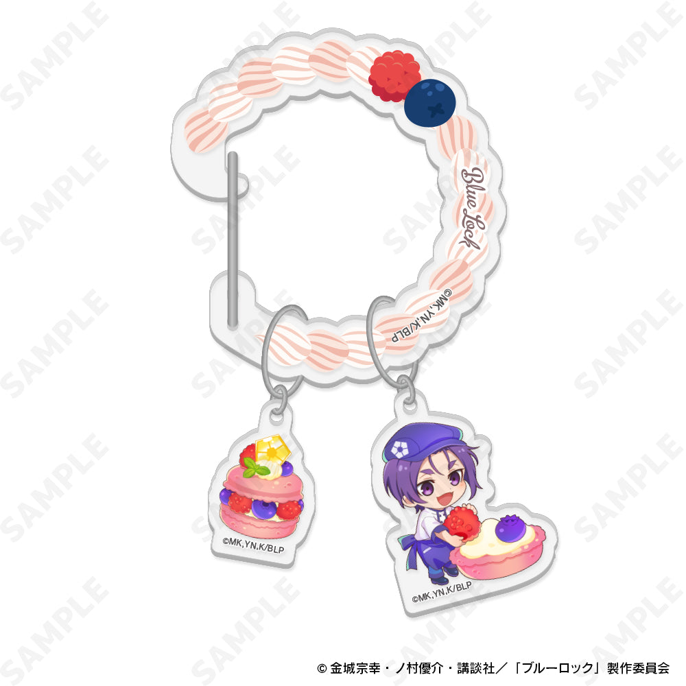 ブルーロック_アクリルカラビナ 6 御影玲王 Bon appetit