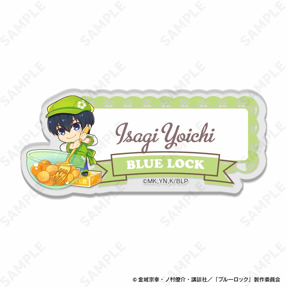 ブルーロック_トレーディングアクリルバッジ Bon appetit【コンプリートBOX/10個入り】