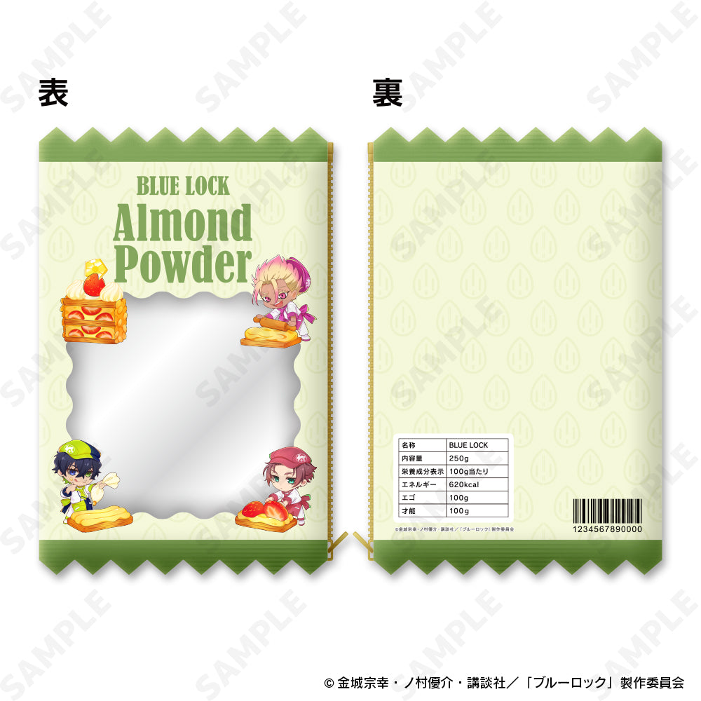 ブルーロック_パッケージ風ポーチ 3 Almond Powder Bon appetit