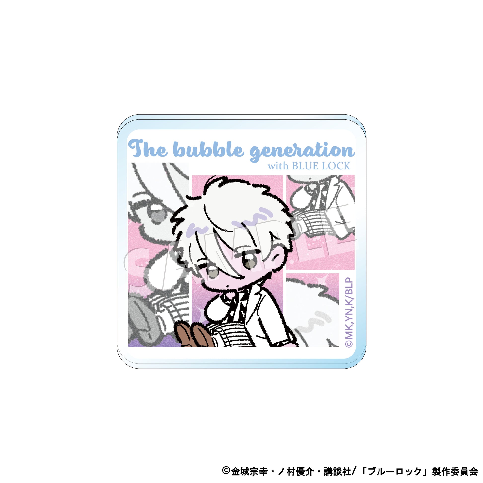 ブルーロック_ザ・バブル・ジェネレーション アクリルバッジ【BOX／8個入り】