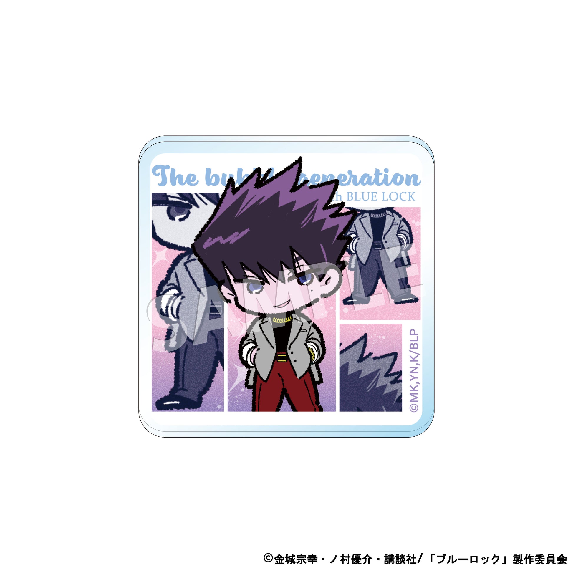 ブルーロック_ザ・バブル・ジェネレーション アクリルバッジ【BOX／8個入り】