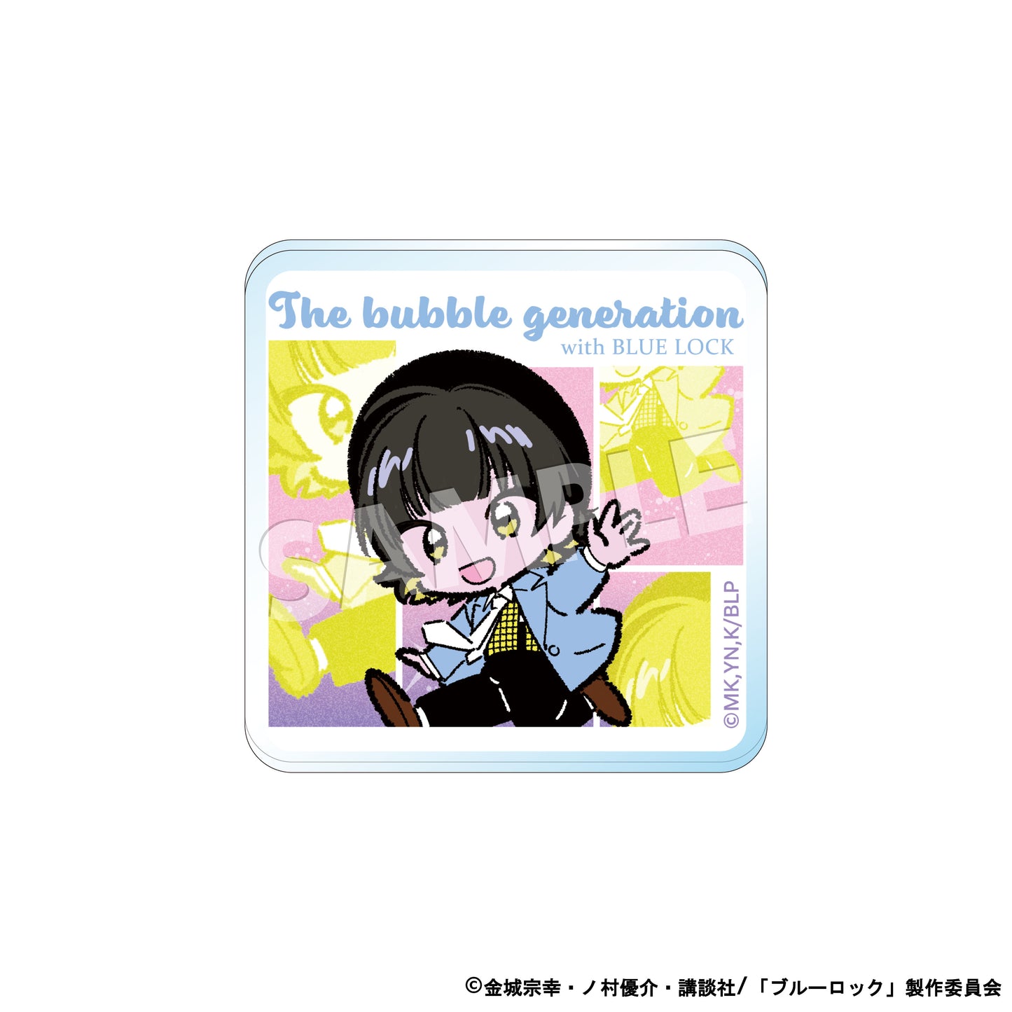 ブルーロック_ザ・バブル・ジェネレーション アクリルバッジ【BOX／8個入り】