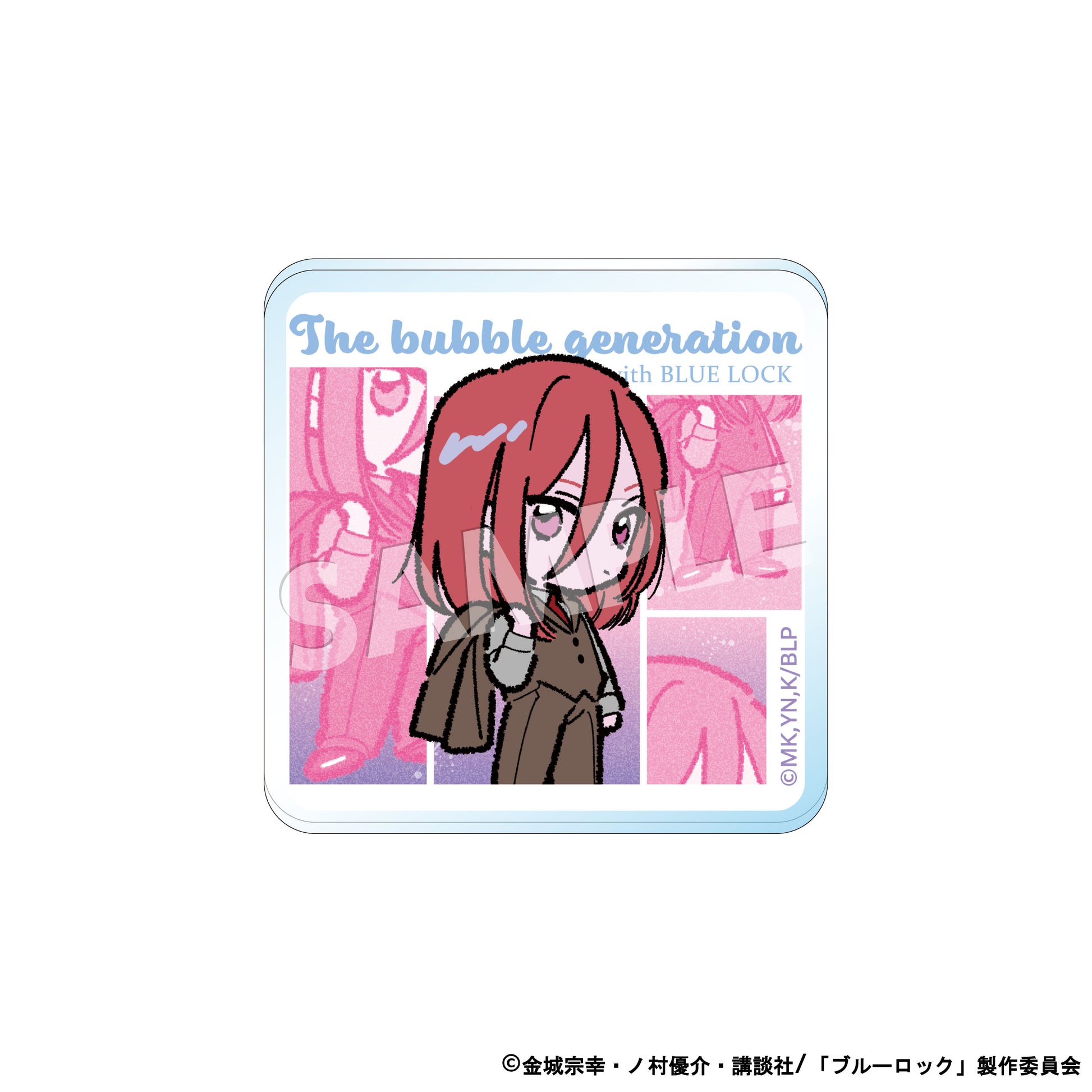 ブルーロック_ザ・バブル・ジェネレーション アクリルバッジ【BOX／8個入り】