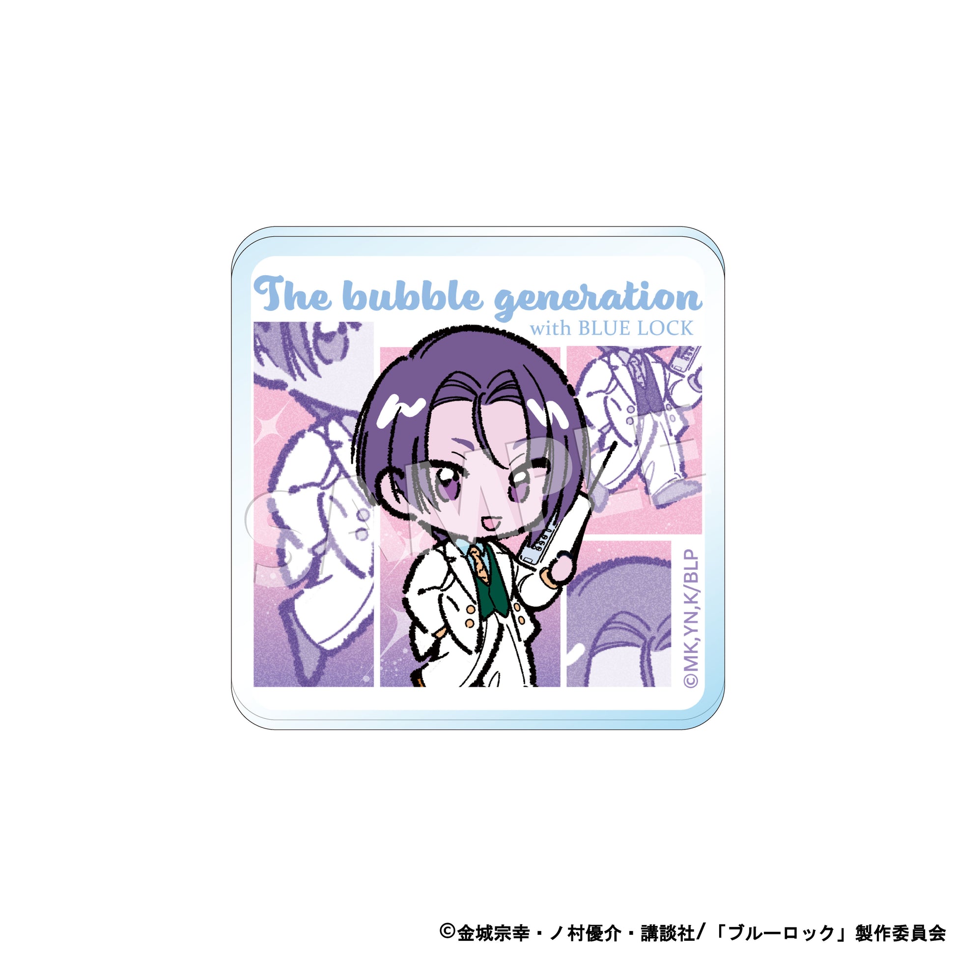 ブルーロック_ザ・バブル・ジェネレーション アクリルバッジ【BOX／8個入り】