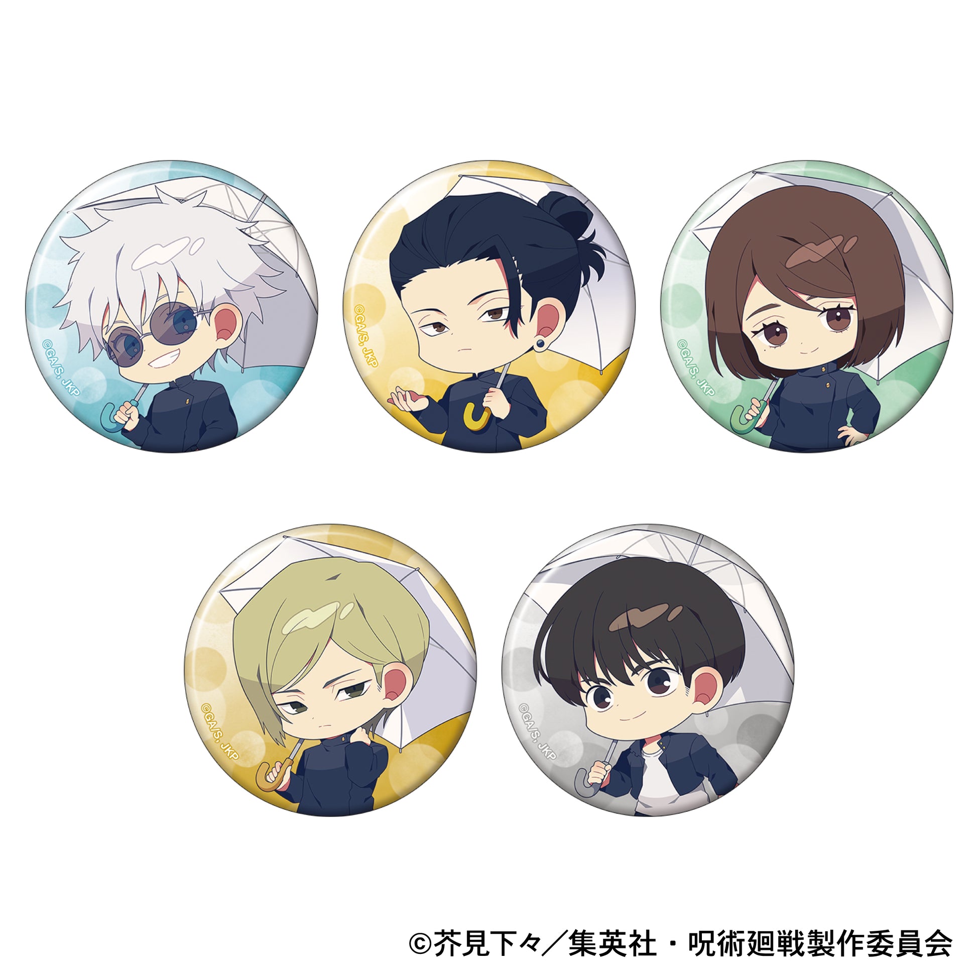 呪術廻戦　第2期_キャラバッジコレクション／懐玉・玉折　【BOX／5パック入り】