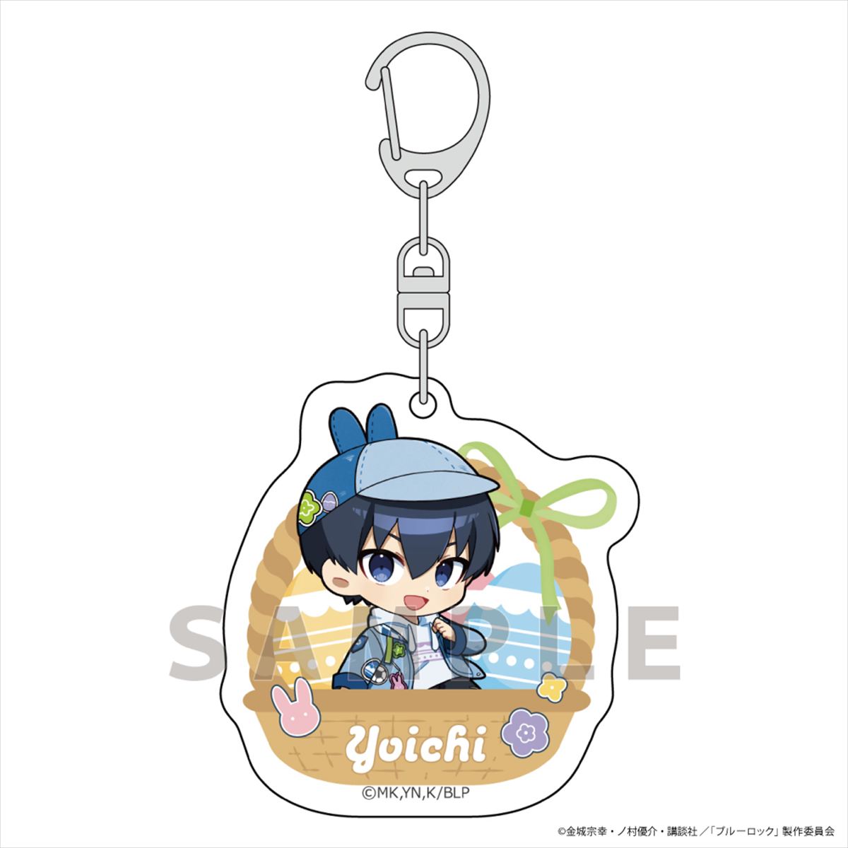 ブルーロック_アクリルキーホルダー(潔 世一/デニムイースター)