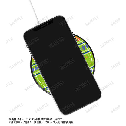 ブルーロック_潔 世一 ar-Unity モチーフ柄 サークル型Qi対応充電器