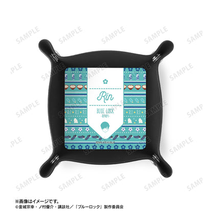 ブルーロック_糸師 凛 ar-Unity モチーフ柄 PUレザーマルチトレー