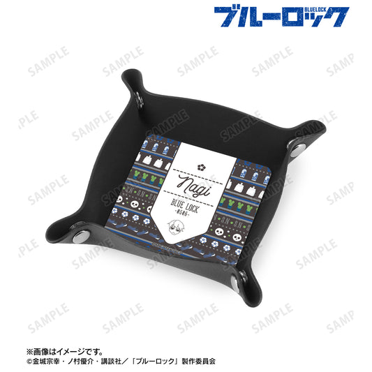 ブルーロック_凪 誠士郎 ar-Unity モチーフ柄 PUレザーマルチトレー