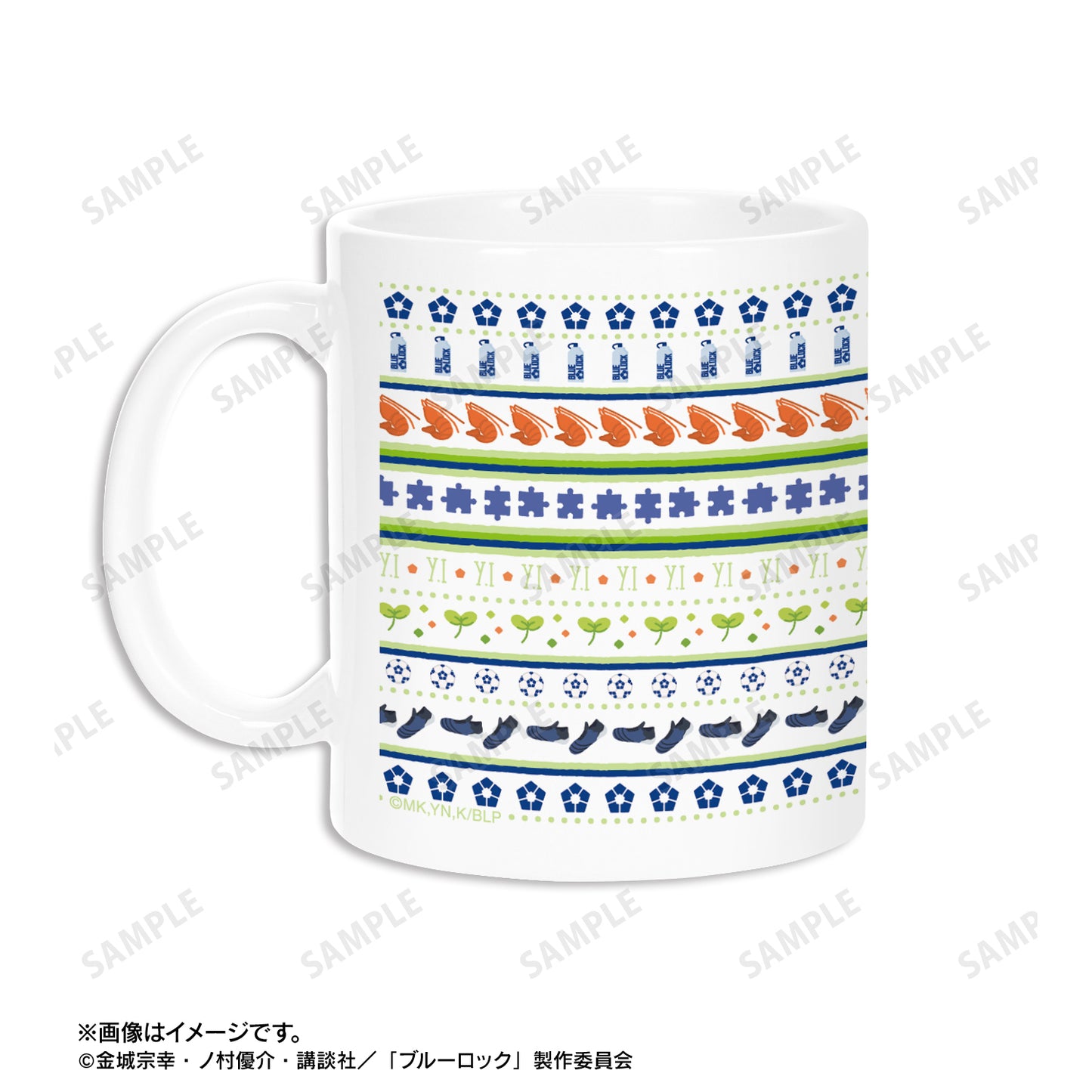 ブルーロック_潔 世一 ar-Unity モチーフ柄 マグカップ
