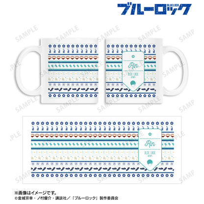 ブルーロック_糸師 凛 ar-Unity モチーフ柄 マグカップ