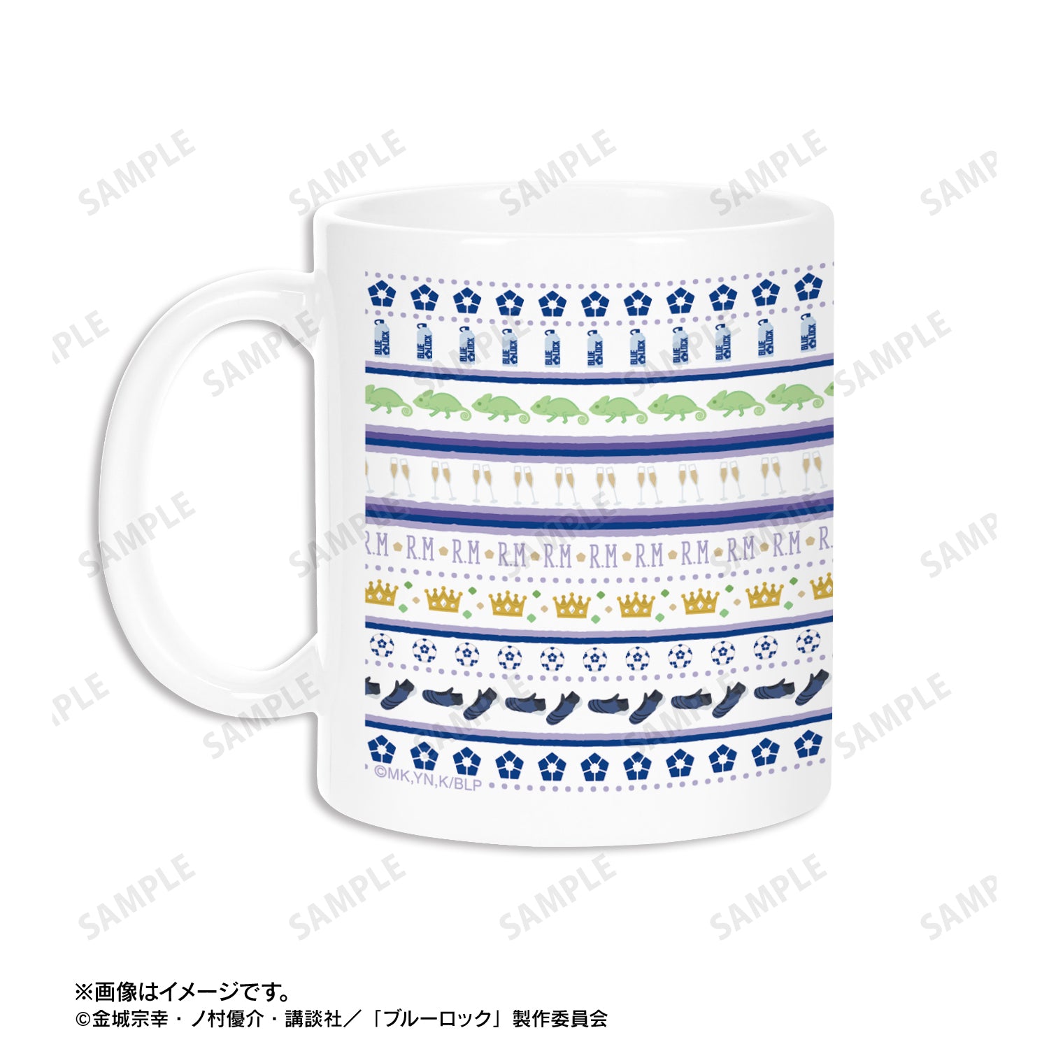 ブルーロック_御影 玲王 ar-Unity モチーフ柄 マグカップ