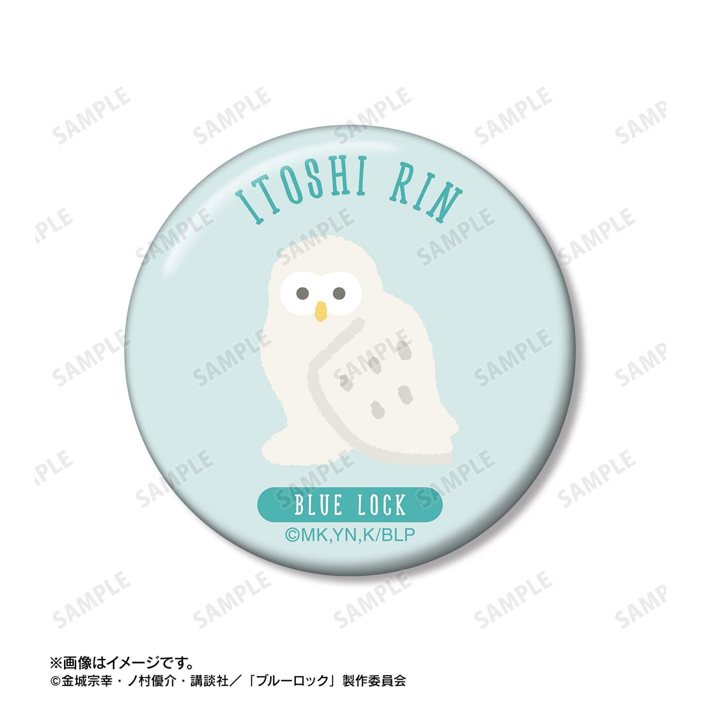 ブルーロック_糸師 凛 ar-Unity モチーフ柄 缶バッジ2個セット