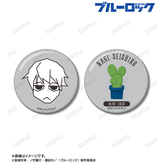 ブルーロック_凪 誠士郎 ar-Unity モチーフ柄 缶バッジ2個セット