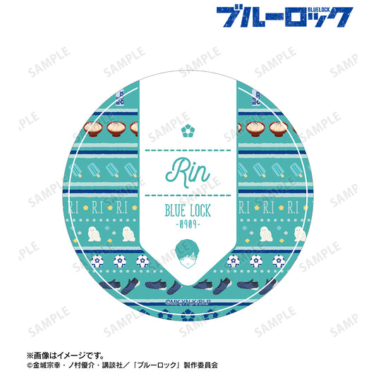 ブルーロック_糸師 凛 ar-Unity モチーフ柄 ステッカー