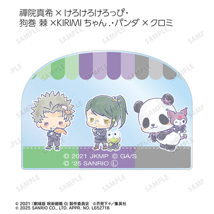 呪術廻戦 0×サンリオキャラクターズ_トレーディングアクリルマスコット(単位/コンプリートBOX)【BOX/8パック入り】