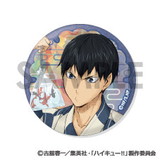 ハイキュー!!_トレーディングホログラム缶バッジ-浴衣-【コンプリートBOX／10個入り】