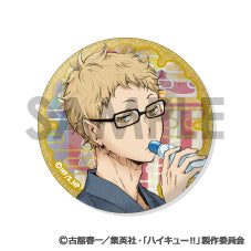 ハイキュー!!_トレーディングホログラム缶バッジ-浴衣-【コンプリートBOX／10個入り】
