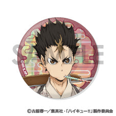 ハイキュー!!_トレーディングホログラム缶バッジ-浴衣-【コンプリートBOX／10個入り】