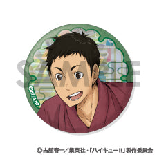 ハイキュー!!_トレーディングホログラム缶バッジ-浴衣-【コンプリートBOX／10個入り】