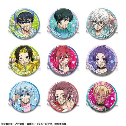 ブルーロック_トレーディング缶バッジ (デコラティブポップver.)【描き下ろし】　【コンプリートBOX／9個入り】