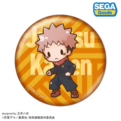 呪術廻戦_ふわぷち 缶バッジセット 虎杖・伏黒