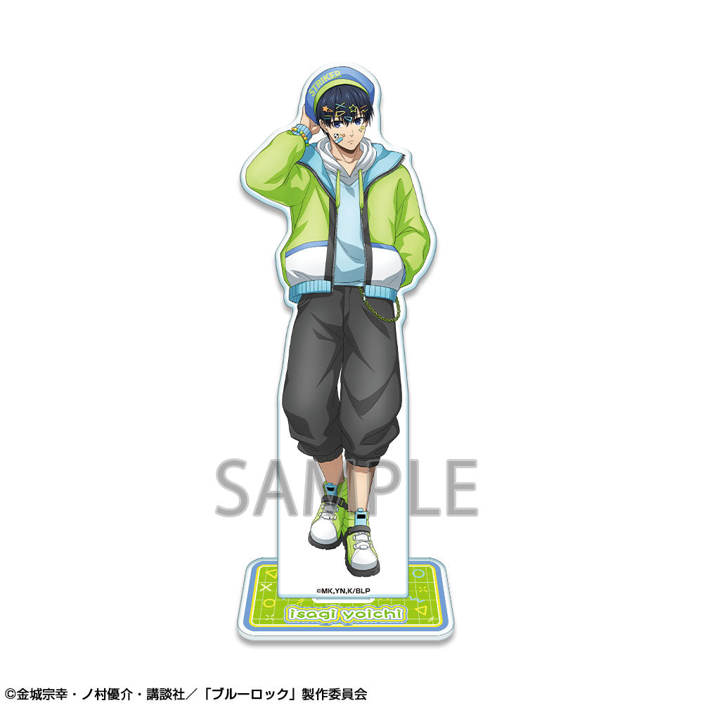 ブルーロック_アクリルスタンド デザイン01(潔 世一/デコラティブポップver.)【描き下ろし】