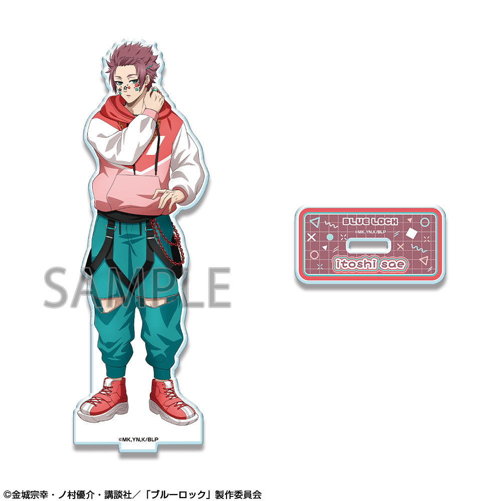 ブルーロック_アクリルスタンド デザイン08(糸師 冴/デコラティブポップver.)【描き下ろし】