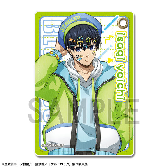 ブルーロック_レザーパスケース デザイン01(潔 世一/デコラティブポップver.)【描き下ろし】