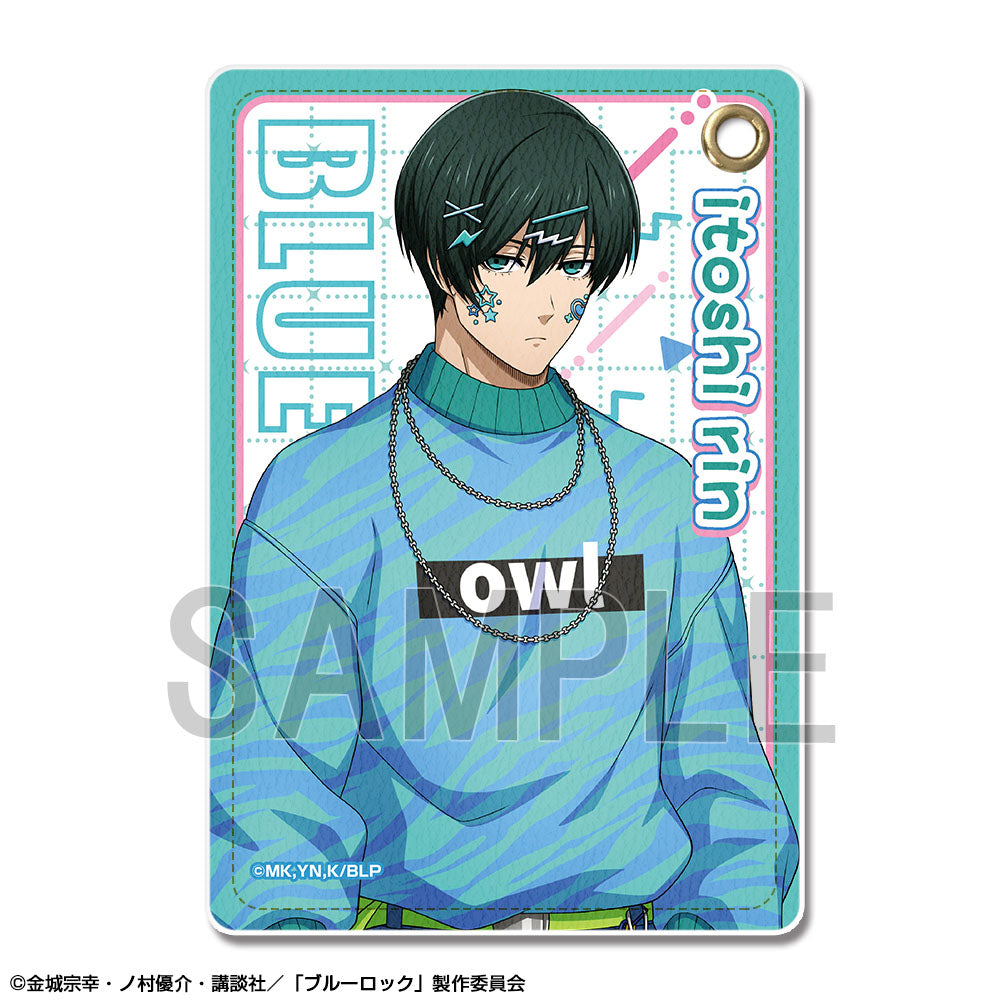 ブルーロック_レザーパスケース デザイン02(糸師 凛/デコラティブポップver.)【描き下ろし】