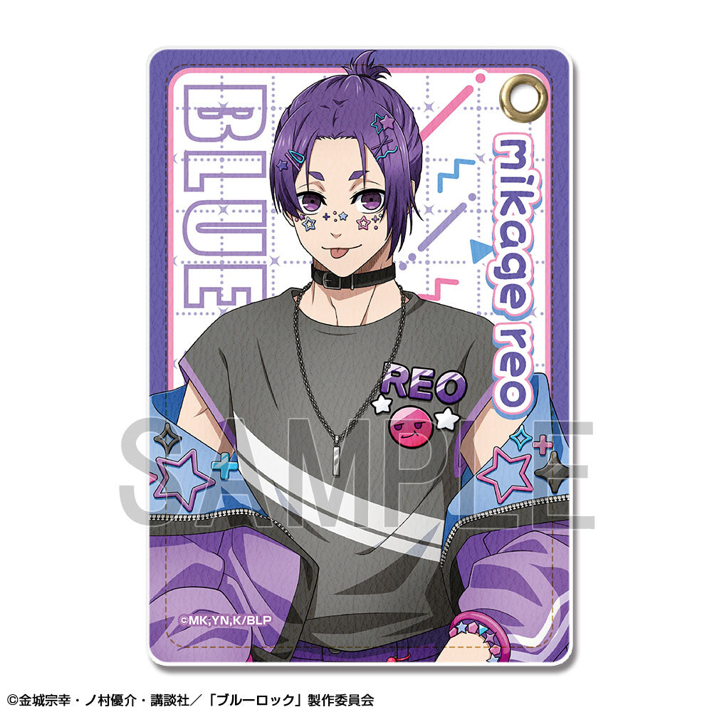 ブルーロック_レザーパスケース デザイン06(御影玲王/デコラティブポップver.)【描き下ろし】