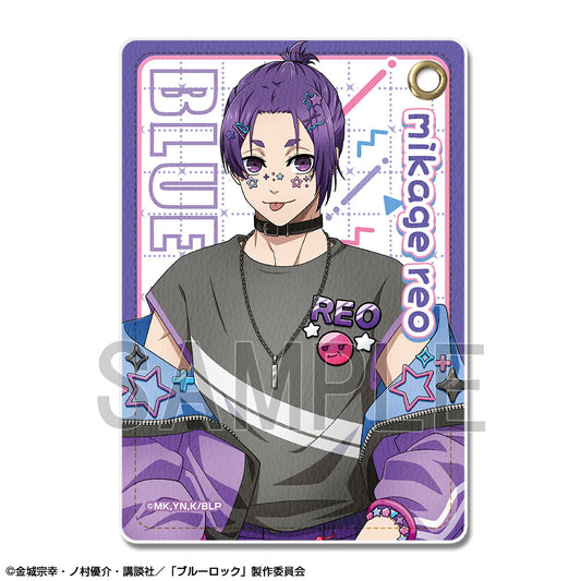 ブルーロック_レザーパスケース デザイン06(御影玲王/デコラティブポップver.)【描き下ろし】