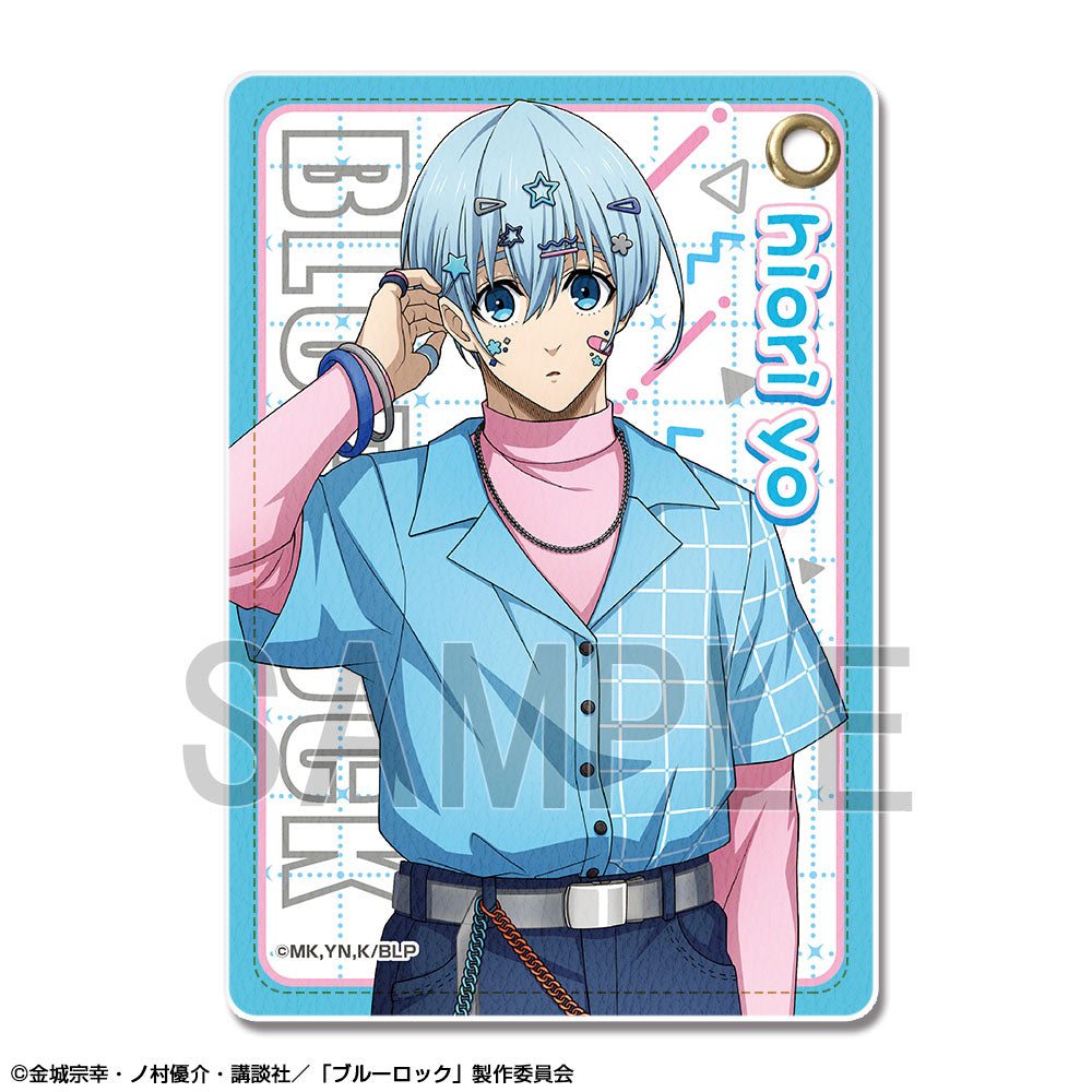 ブルーロック_レザーパスケース デザイン07(氷織 羊/デコラティブポップver.)【描き下ろし】