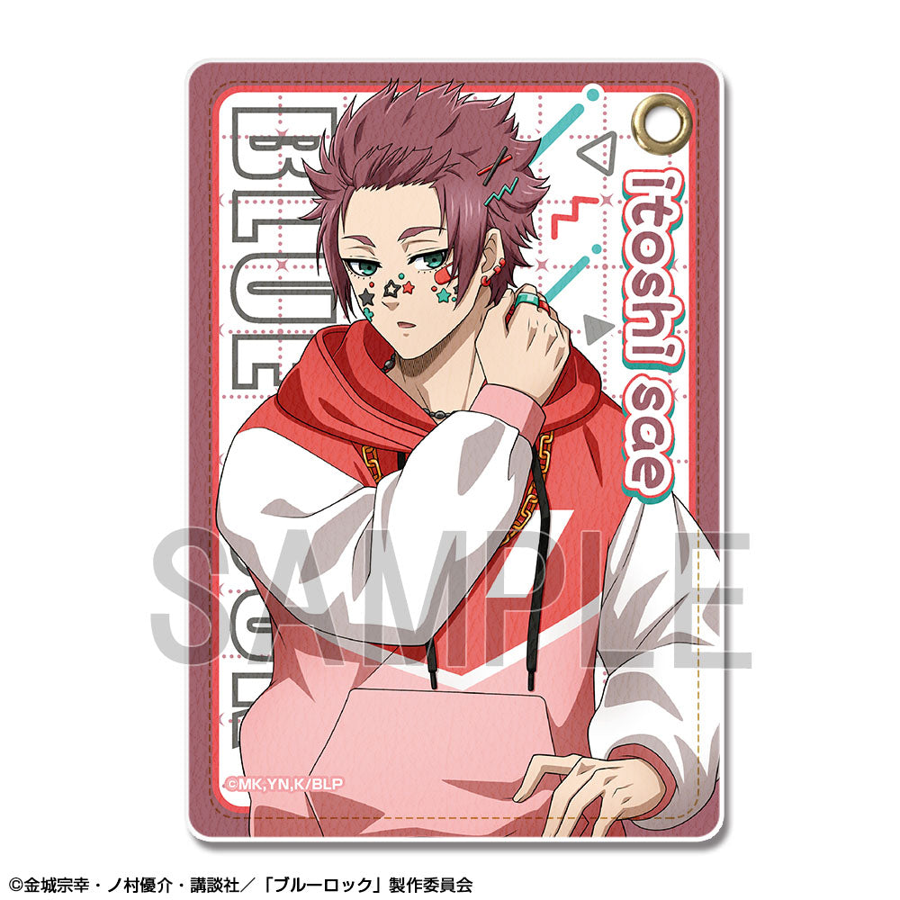 ブルーロック_レザーパスケース デザイン08(糸師 冴/デコラティブポップver.)【描き下ろし】