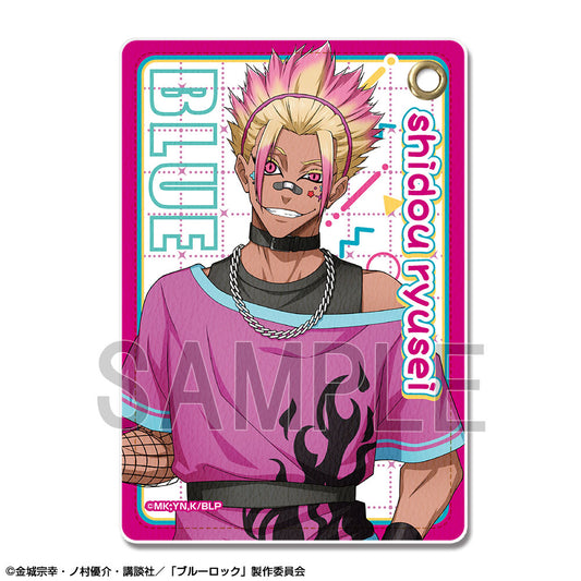 ブルーロック_レザーパスケース デザイン09(士道龍聖/デコラティブポップver.)【描き下ろし】