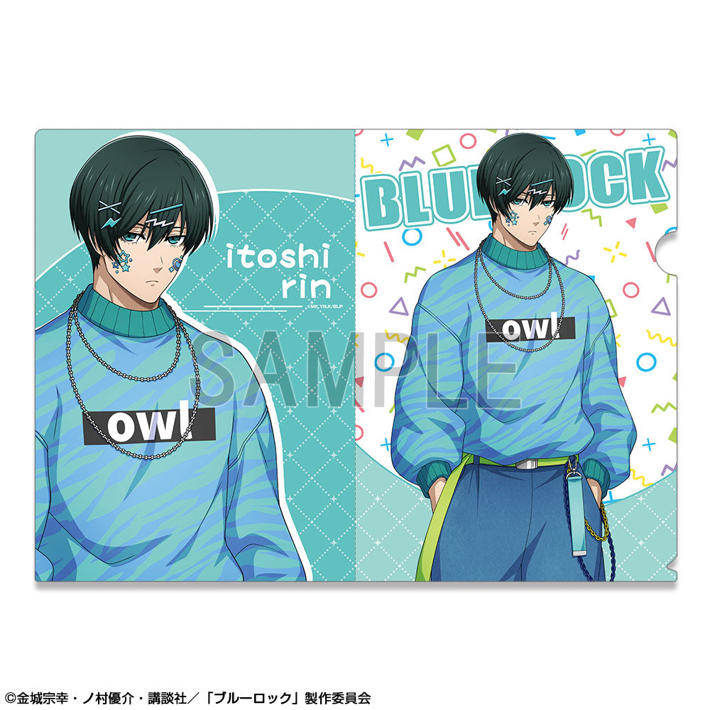 ブルーロック_クリアファイル デザイン02(糸師 凛/デコラティブポップver.)【描き下ろし】