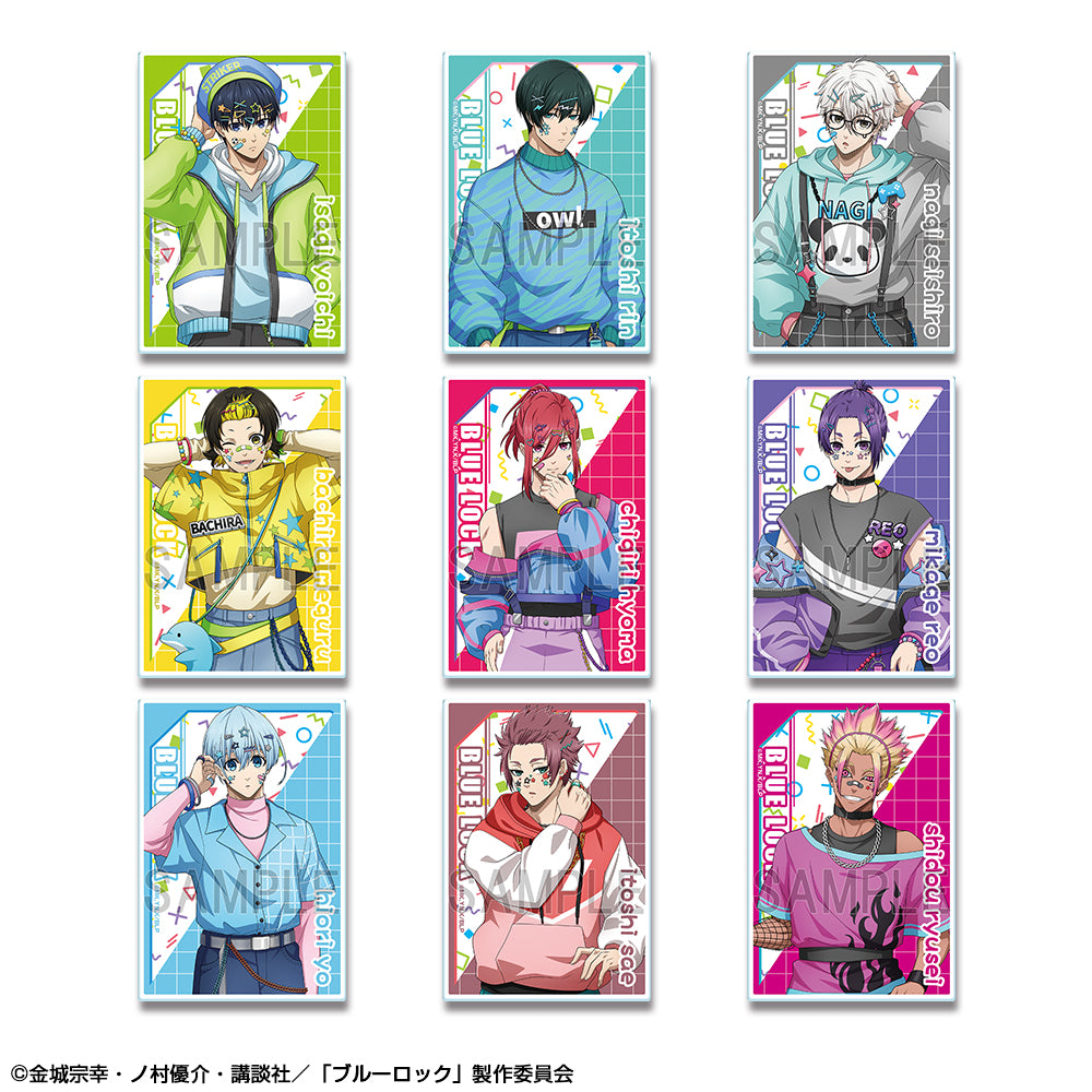 ブルーロック_トレーディングアクリルカード (デコラティブポップver.)【描き下ろし】　【コンプリートBOX／9個入り】