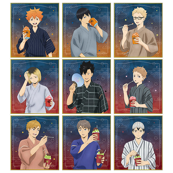 ハイキュー!!_ミニ色紙コレクション／B【BOX／9パック入り】