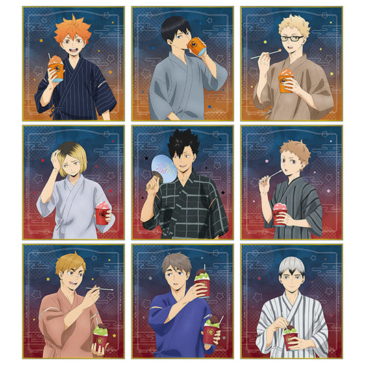 ハイキュー!!_ミニ色紙コレクション／B【BOX／9パック入り】