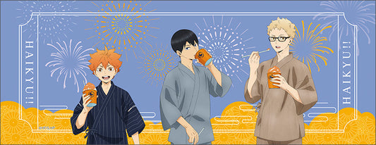 ハイキュー!!_てぬぐい／B 烏野高校