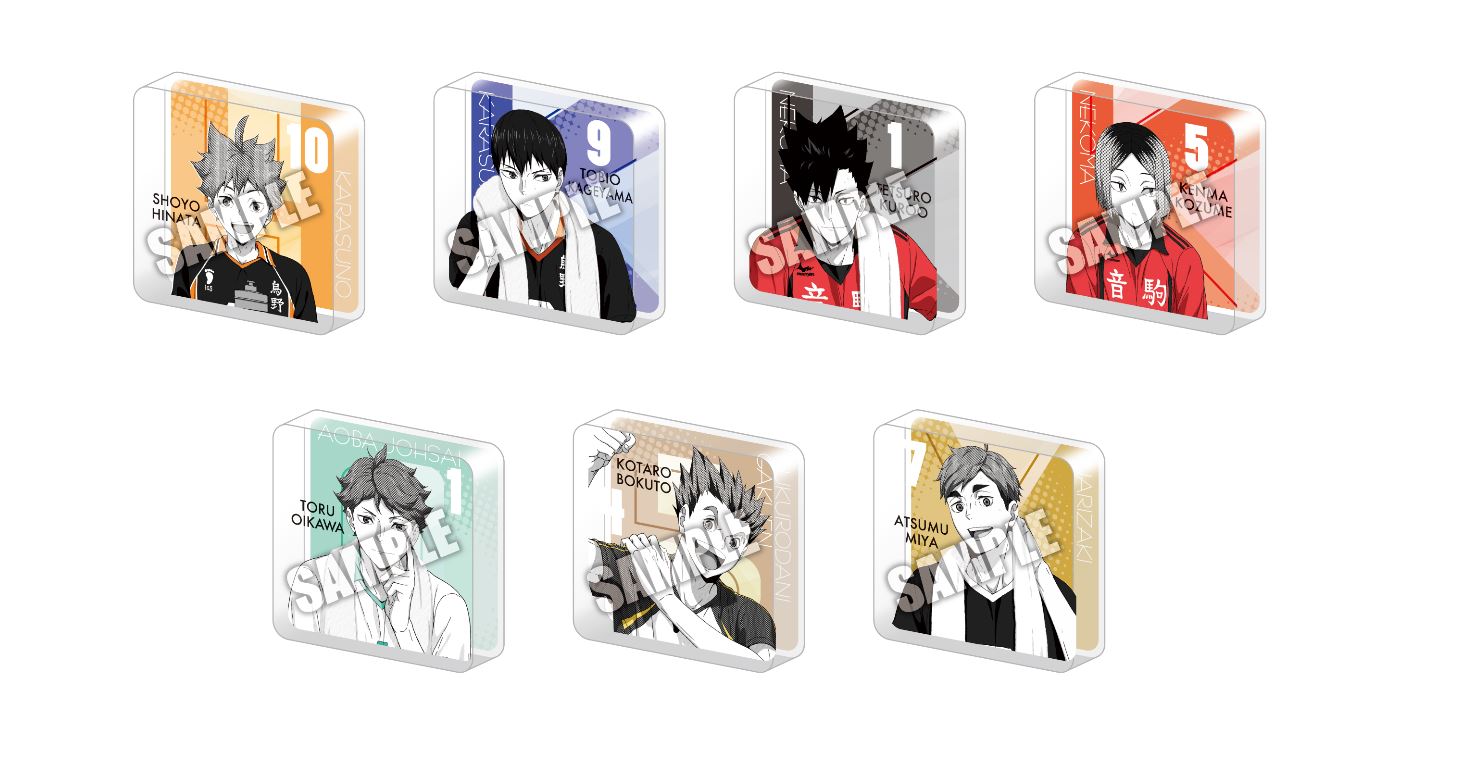 ハイキュー!!_break time トレーディングアクリルブロック【BOX／7個入り】