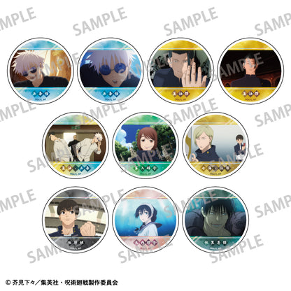 呪術廻戦　懐玉・玉折_トレーディングメタリック缶バッジ　【BOX／10個入り】