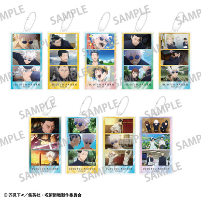 呪術廻戦　懐玉・玉折_トレーディングスリムキーホルダー【BOX／9個入り】
